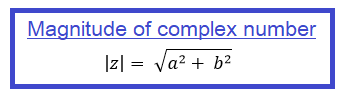 Magnitude (absolute value) of a Complex Number in Excel