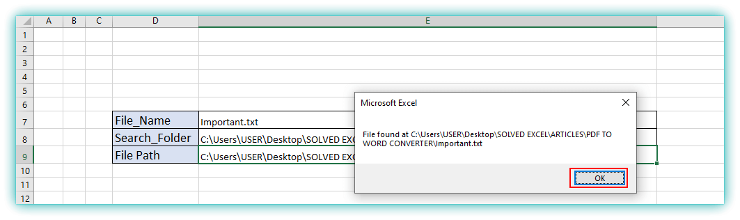 Vba Get File Path From Filename Solved Excel 